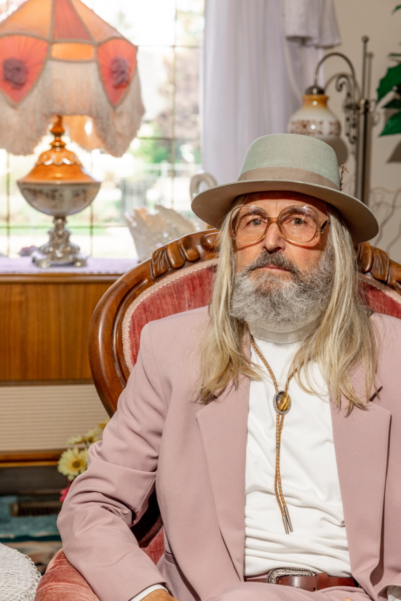 - Blog A stylish, relaxed older man, calm and content with age